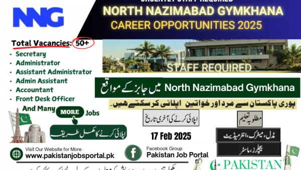 Career Opportunity in North Nazimabad Gymkhana